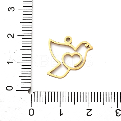 304 Stainless Steel Pendants LS-STAS-M117-02A-G-1