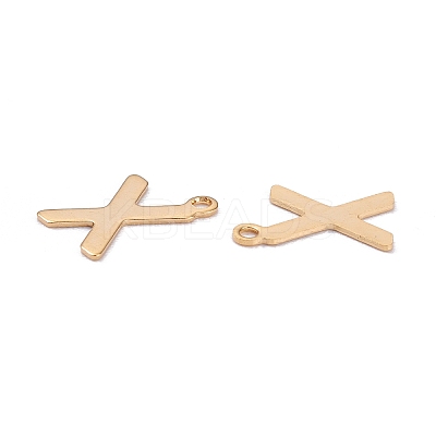 201 Stainless Steel Charms LS-STAS-C021-06G-X-1