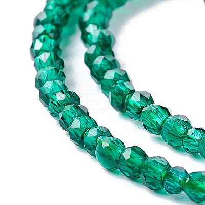 Transparent Glass Beads Strands GLAA-C019-01A-09-1