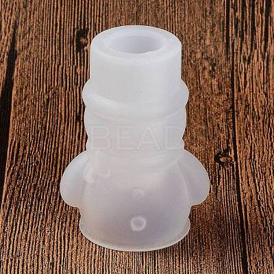 Christmas DIY Candle Holder Silicone Statue Molds DIY-F141-01C-1