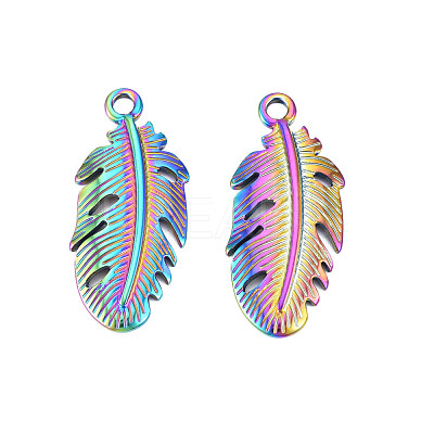Ion Plating(IP) 304 Stainless Steel Pendants STAS-T063-191M-1