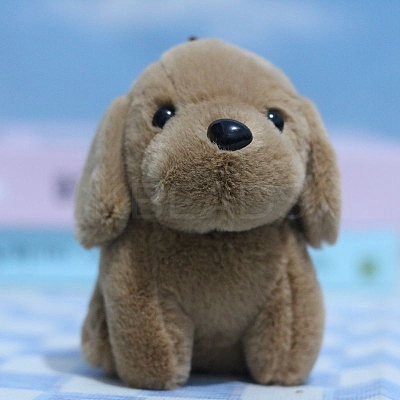 Cute Cloth Plush Dog Pendant Decorations PW-WG4C407-04-1