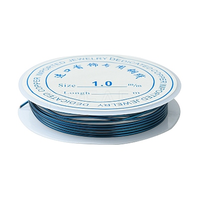 Round Copper Jewelry Wire CWIR-S002-1.0mm-M-1