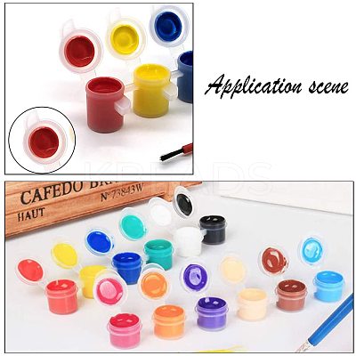 Plastic Paint Pots Strips TOOL-PH0017-28-1