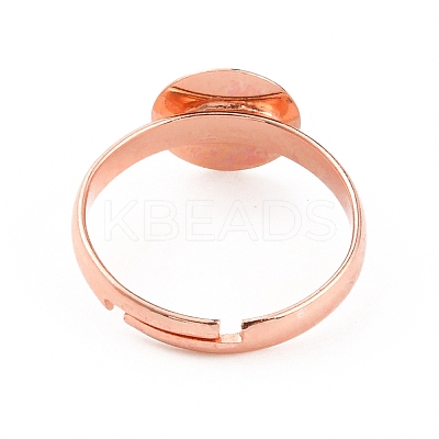 Adjustable Brass Finger Rings Components KK-WH0054-22C-RG-1