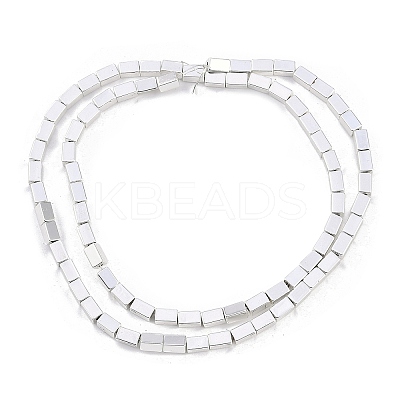 Electroplated Synthetic Non-magnetic Hematite Beads Strands G-C156-01-1