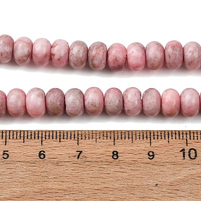 Natural Pink Zebra Jasper Beads Strands G-D481-13-1