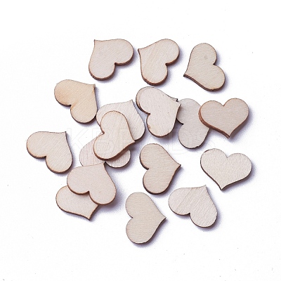 Undyed Wood Cabochons WOOD-I004-47-1