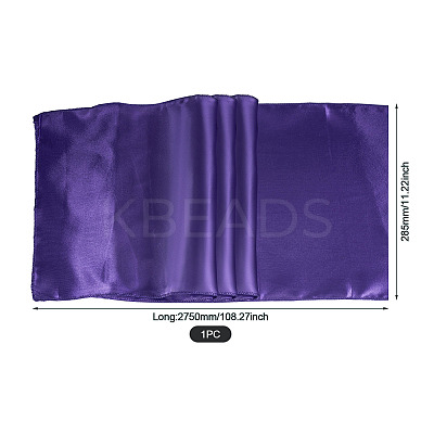 Solid Color Polyester Table Runner DIY-TAC0020-82B-1