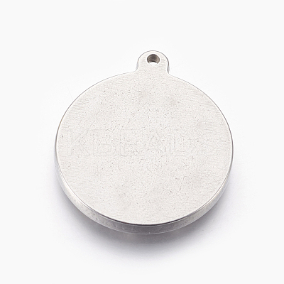 Non-Tarnish 304 Stainless Steel Pendants X-STAS-E444-07-1
