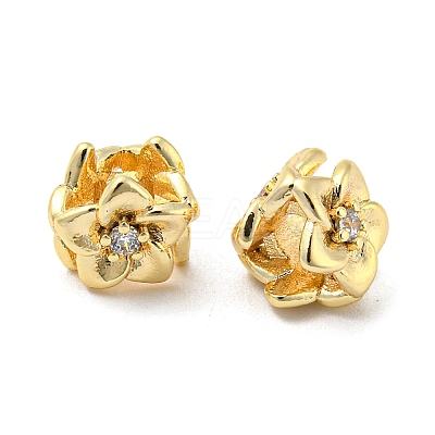 Brass Bead with Glass KK-H460-05G-1
