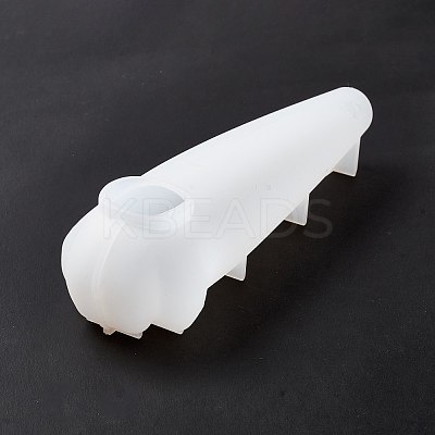 DIY Paw Print Ballpoint Pen Cover Silicone Molds DIY-E055-08-1