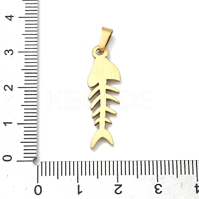 304 Stainless Steel Pendants STAS-F336-13G-03-1