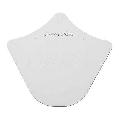 Paper Necklace Display Cards LS-DIY-K066-01B-1
