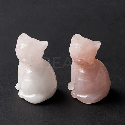 Natural Rose Quartz Sculpture Display Decorations G-F719-40H-1