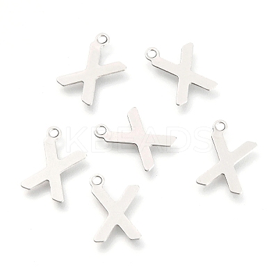 Non-Tarnish 201 Stainless Steel Charms X-STAS-C021-06P-X-1