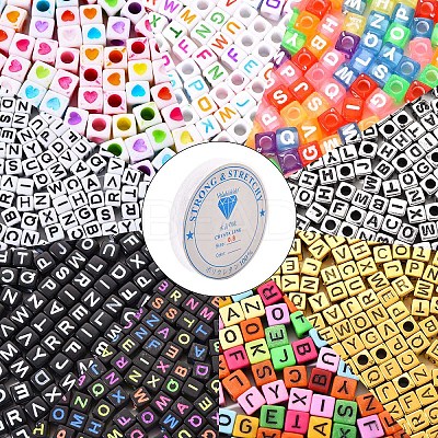 1800Pcs 200Pcs/Style 9 Styles DIY Jewelry Set Making DIY-YW0002-15-1
