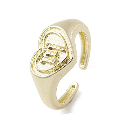 Brass Adjustable Open Rings RJEW-K257-86G-08-1