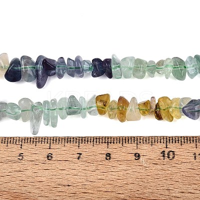 Natural Fluorite & Amethyst & Citrine(Heated) Beads Strands G-N371-02A-01-1
