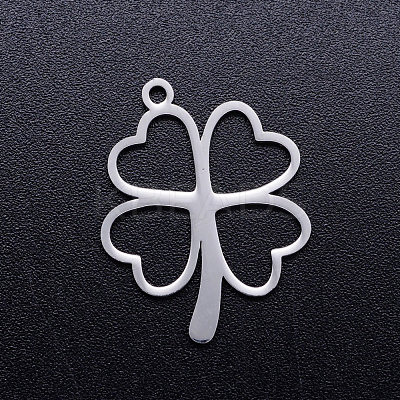Tarnish Resistant 304 Stainless Steel Hollow Pendants STAS-Q201-JN296-1-1