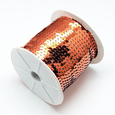 Plastic Paillette Beads PVC-Q085-6mm-13-1