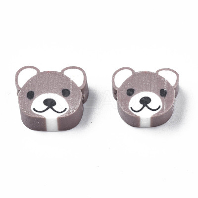 Handmade Polymer Clay Beads X-CLAY-S096-004-1