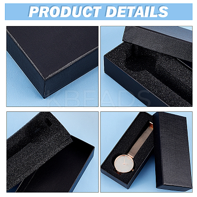 Cardboard Watch Boxes LS-CBOX-WH0009-02-1