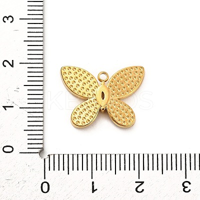 304 Stainless Steel Crystal Rhinestone Pendants STAS-P385-05B-G-1