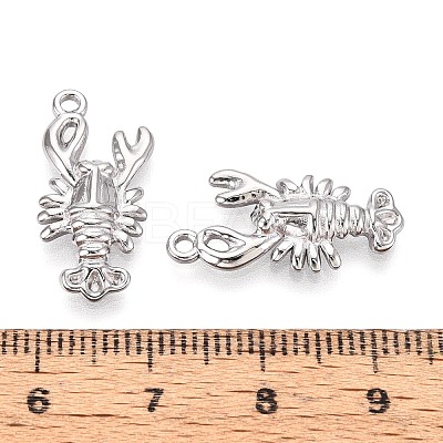 304 Stainless Steel Lobster Pendants STAS-T067-24P-1