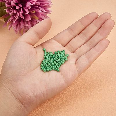 8/0 Round Glass Seed Beads SEED-PH0005-07-1
