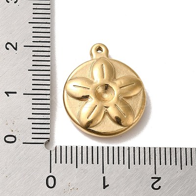 304 Stainless Steel Pendant Rhinestone Settings STAS-L022-237G-1