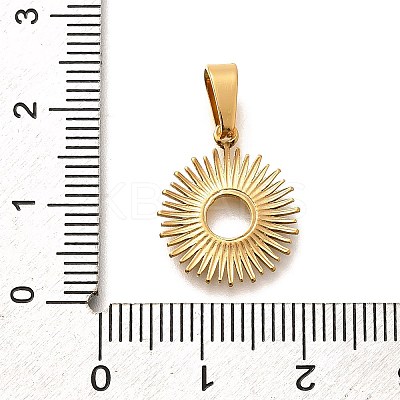 304 Stainless Steel Pendants STAS-B079-02G-05-1