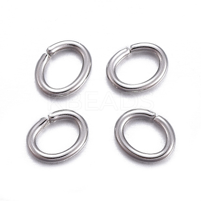 Tarnish Resistant 316 Surgical Stainless Steel Open Jump Rings STAS-F221-40P-F-1