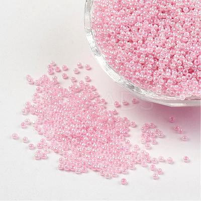 FGB 12/0 Grade A Ceylon Round Glass Seed Beads X-SEED-A022-FC12-145-1