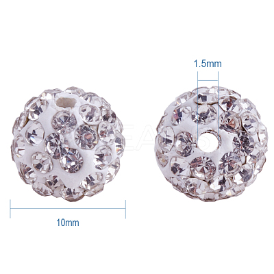 Pave Disco Ball Beads RB-PH0003-10mm-9-1