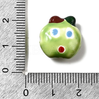 Handmade Porcelain Beads PORC-D024-01B-1