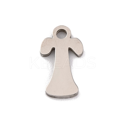 Non-Tarnish 201 Stainless Steel Charms STAS-U016-01P-T-1