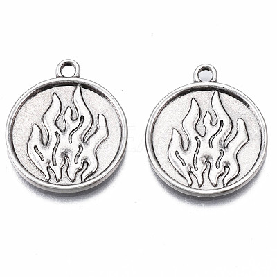 Tibetan Style Alloy Pendant Enamel Settings PALLOY-S120-286-NR-1