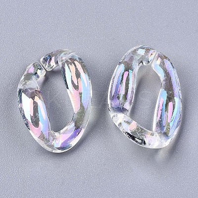 Transparent Acrylic Linkings Rings PACR-N010-035-1