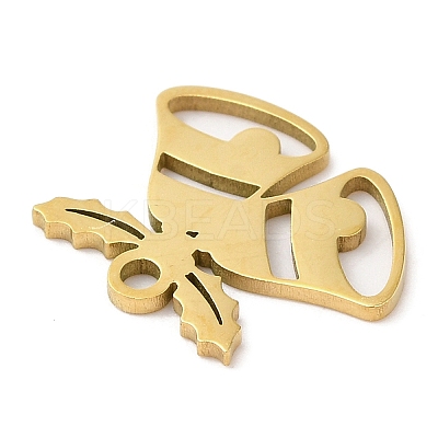 Christmas 201 Stainless Steel Charms LS-STAS-D053-06G-1