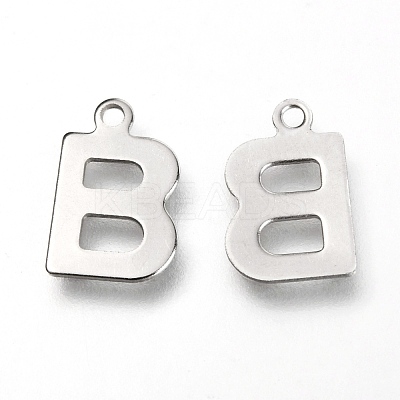 Non-Tarnish 201 Stainless Steel Charms STAS-C021-06P-B-1