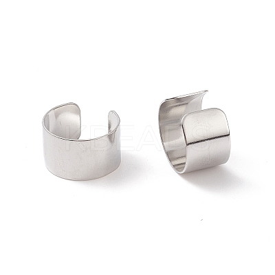 Non-Tarnish 304 Stainless Steel Ear Cuff Findings STAS-P249-18P-01-1