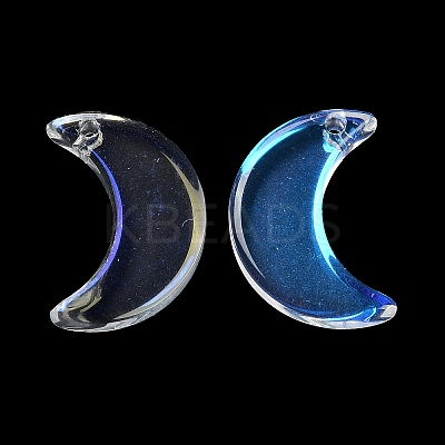 Transparent Baking Paint Glass Beads GLAA-D010-01B-1