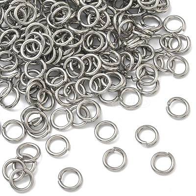 Tarnish Resistant 304 Stainless Steel Open Jump Rings STAS-E067-11-9mm-1