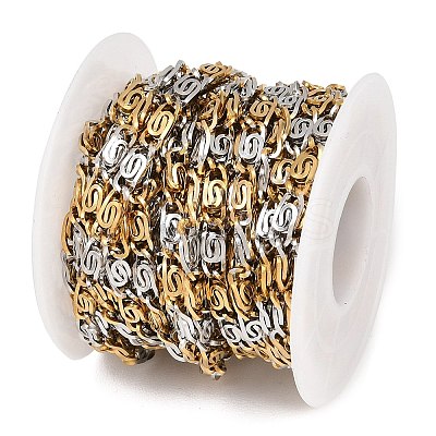 Two Tone 304 Stainless Steel Lumachina Chains CHS-P028-03A-1