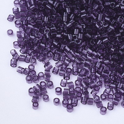 Glass Cylinder Beads SEED-Q036-01A-H01-1