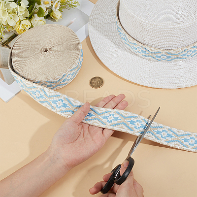 10Yards Polycotton Ribbon OCOR-BC0008-93A-1