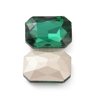 Glass Rhinestone Cabochons GGLA-P002-01A-02-1