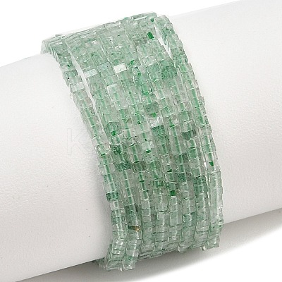Natural Green Strawberry Quartz Beads Strands G-K399-B02-01-1