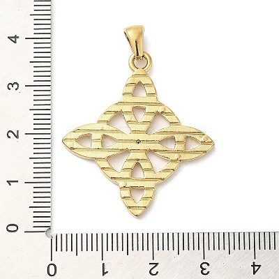 304 Stainless Steel Pendants LS-STAS-D015-02B-G-1